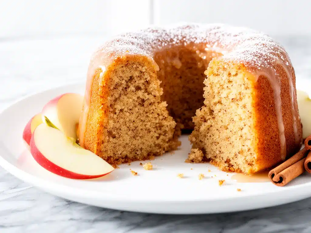 Buttery Apple Cider Donut Cake - featured image