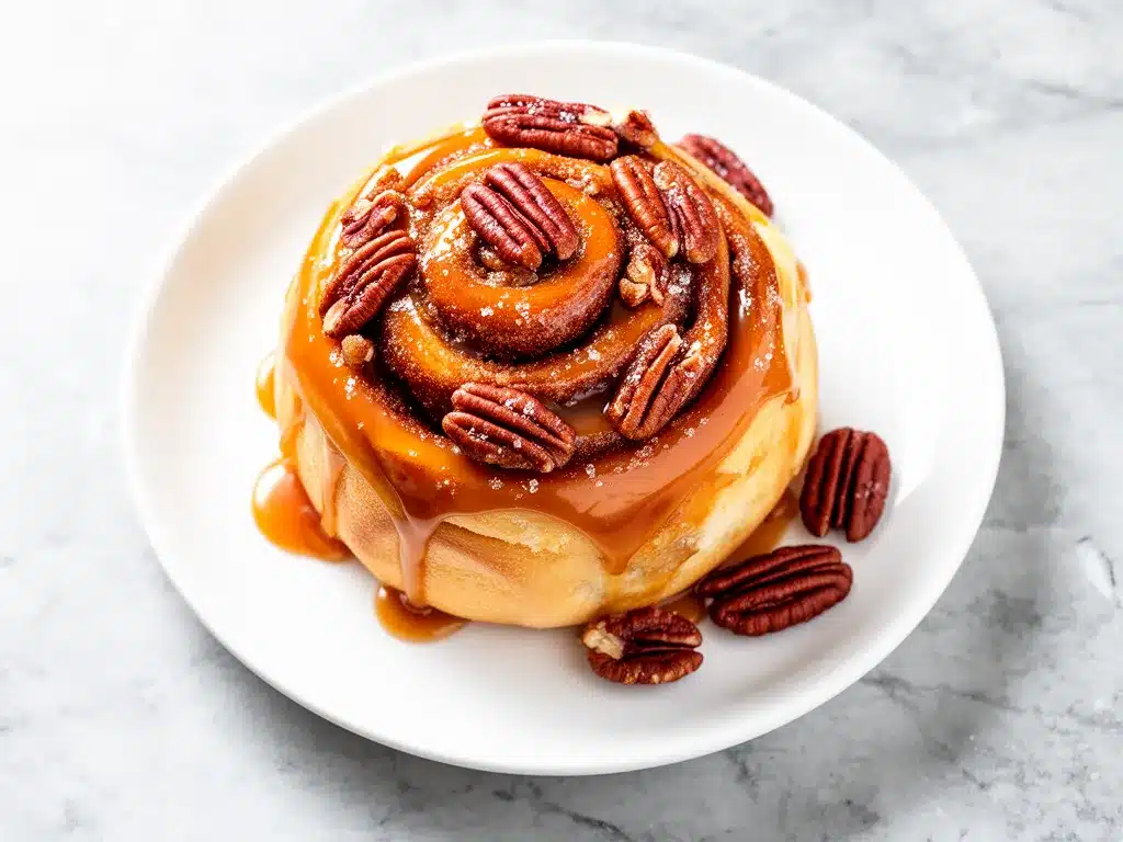 Buttery Caramel Pecan Cinnamon Rolls Recipe Easy Soft Gooey Layers to Make on Repeat 4 buttery caramel pecan cinnamon rolls preparation steps