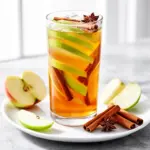 caramel apple cider sangria - featured image