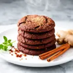 chewy molasses ginger cookies - featured image