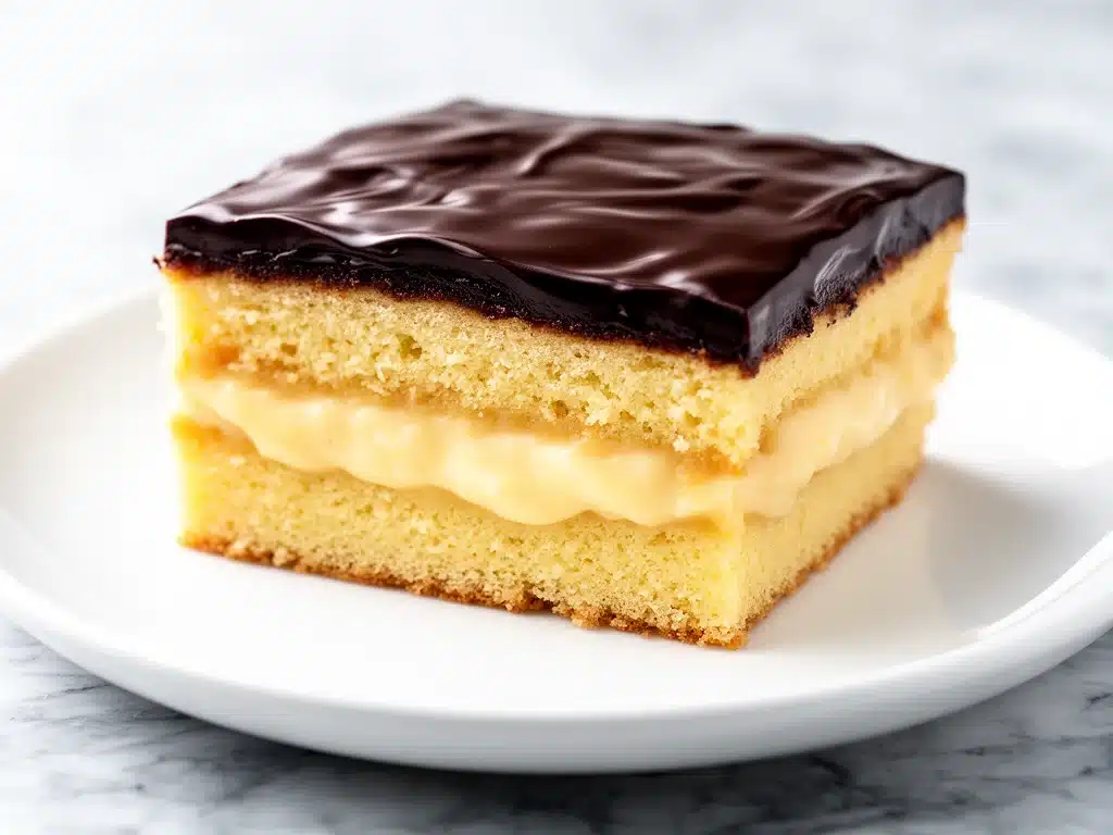 Classic Boston Cream Pie - featured image