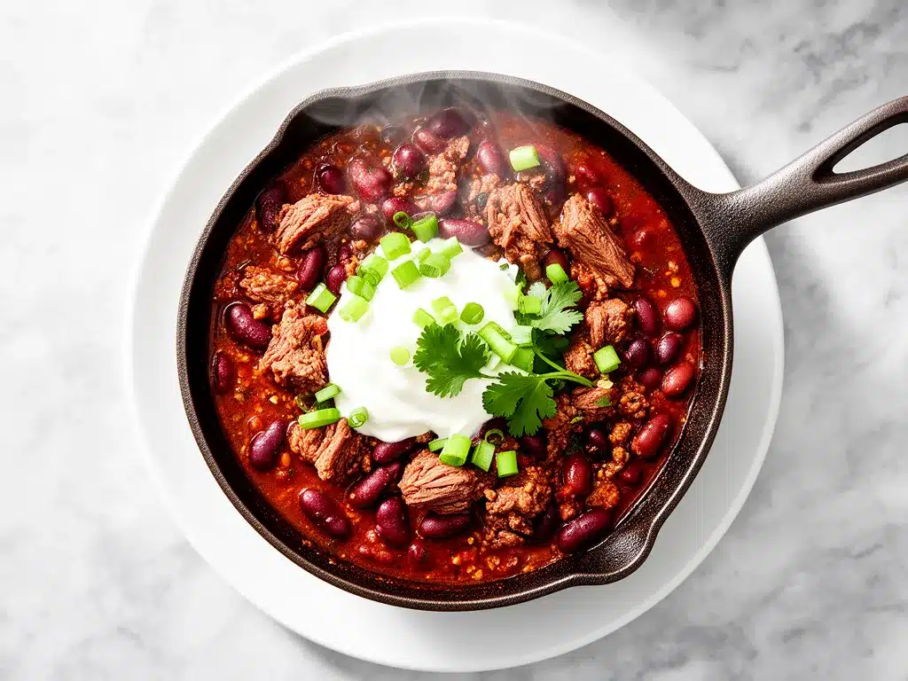 Classic Homemade Beef Chili: 30-Minute Easy Weeknight Dinner 4 classic homemade beef chili preparation steps