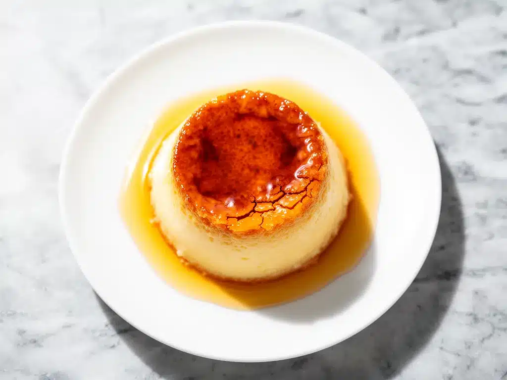 Creamy Caramel Flan with Burnt Sugar Easy Recipe for Busy Weeknights 4 creamy caramel flan with burnt sugar preparation steps