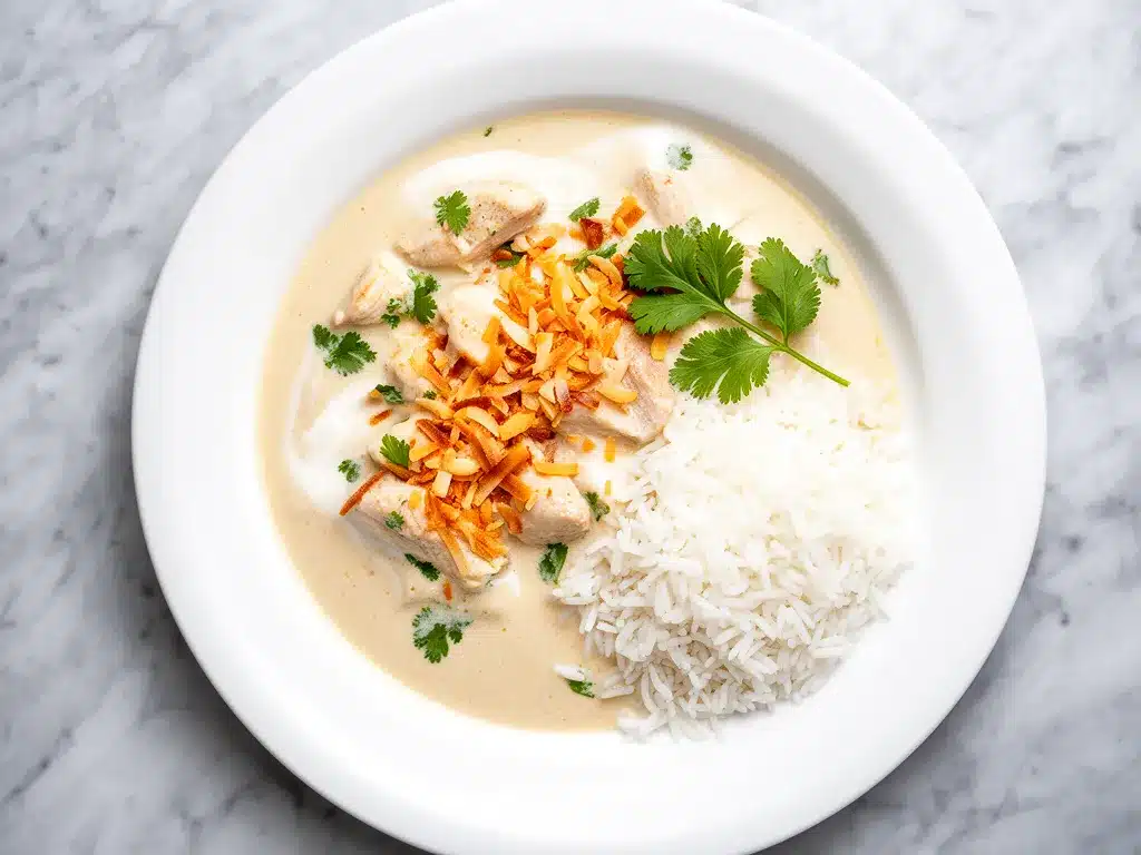 Creamy Coconut Chicken Curry: 30-Min Easy Dinner 4 creamy coconut chicken curry preparation steps
