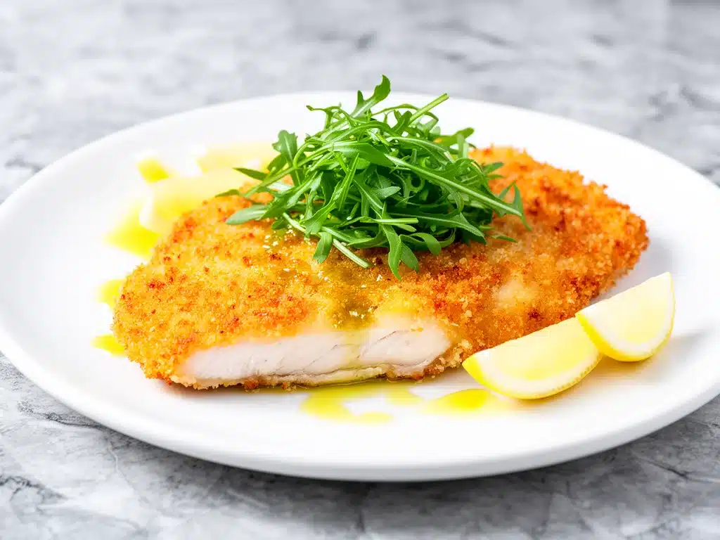 crispy chicken milanese recipe - featured image