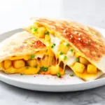 Crispy Potato and Cheese Breakfast Quesadillas - featured image