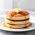 fluffy buttermilk pancakes - featured image