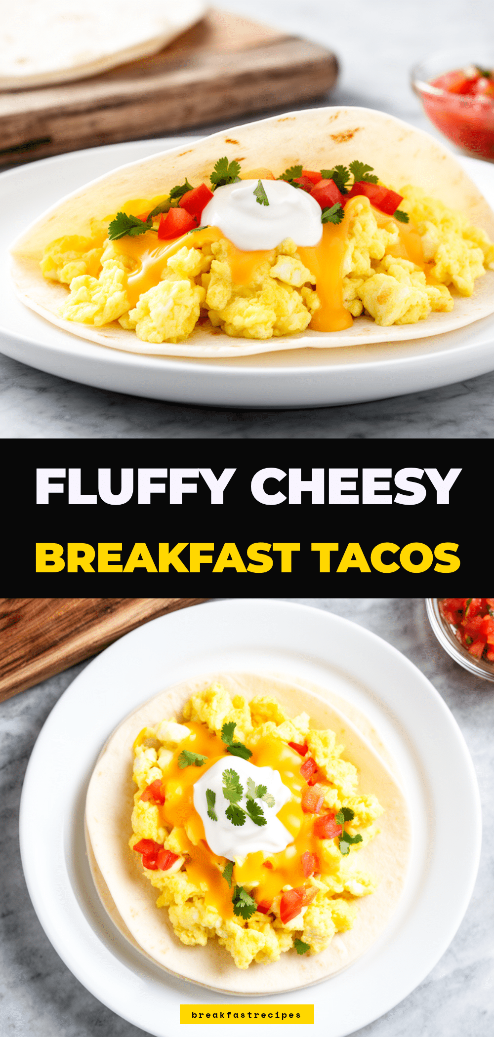 Fluffy Cheesy Scrambled Egg Breakfast Tacos: Easy Weekend Brunch 5 fluffy cheesy scrambled egg breakfast tacos recipe