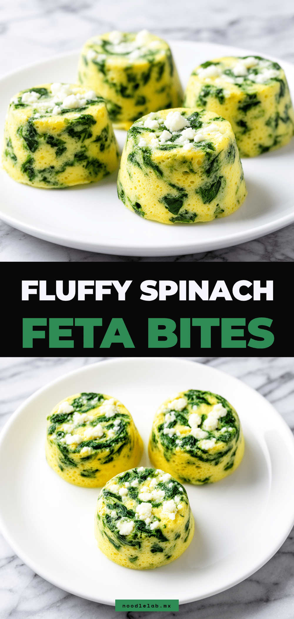 Fluffy Spinach and Feta Egg Bites 5 fluffy spinach and feta egg bites recipe