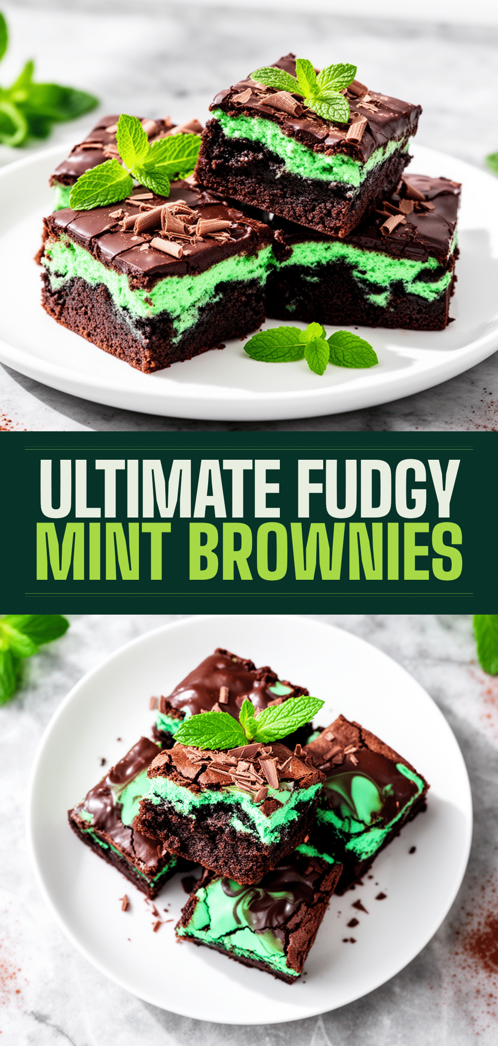 Fudgy Mint Chocolate Brownies Recipe Easy Homemade Treats to Make on Repeat 5 fudgy mint chocolate brownies recipe