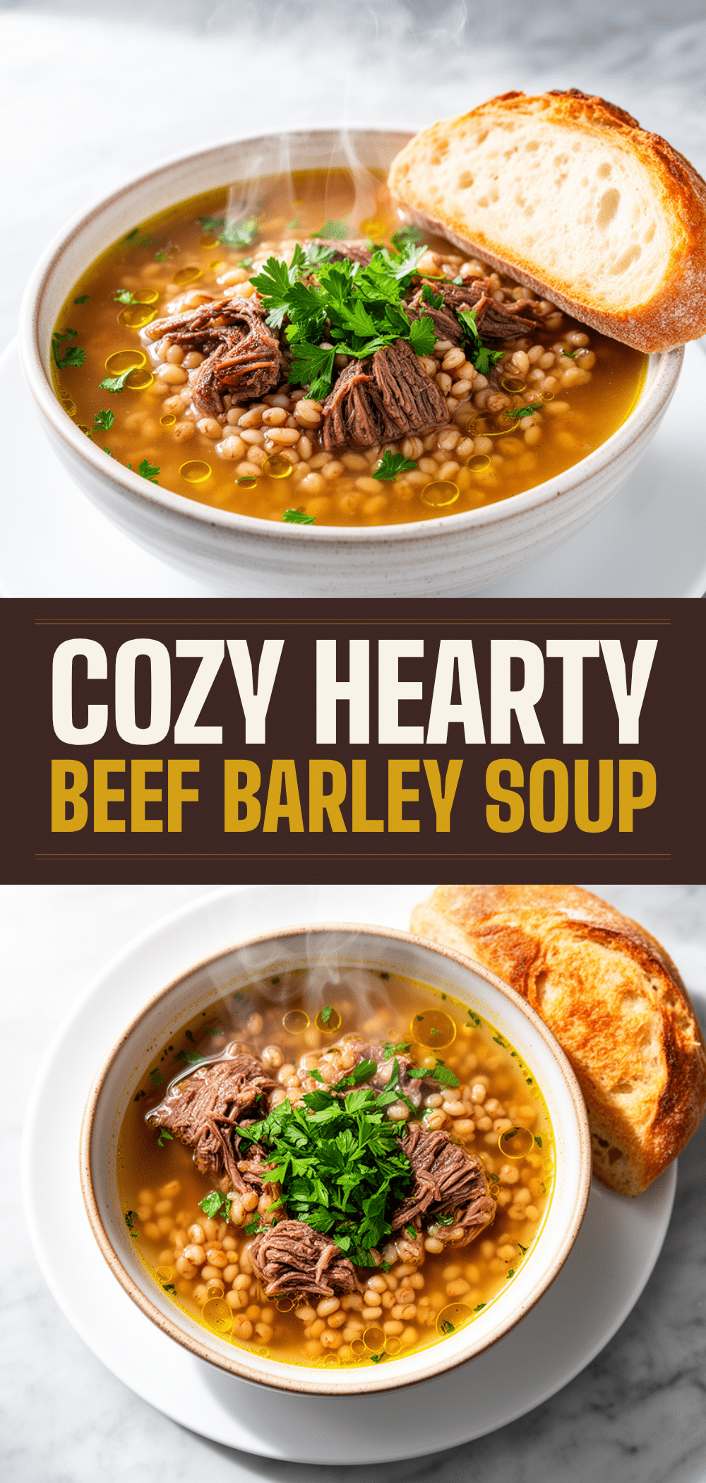 Hearty Beef and Barley Soup: Easy Cozy Winter Comfort 5 hearty beef and barley soup recipe