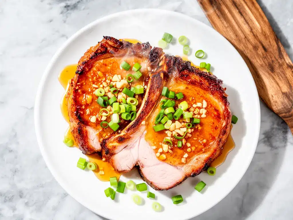 Honey Garlic Glazed Pork Chops: Easy 20-Min Meal 4 honey garlic glazed pork chops preparation steps