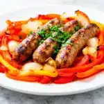 Italian Sausage and Peppers Sheet Pan Dinner - featured image