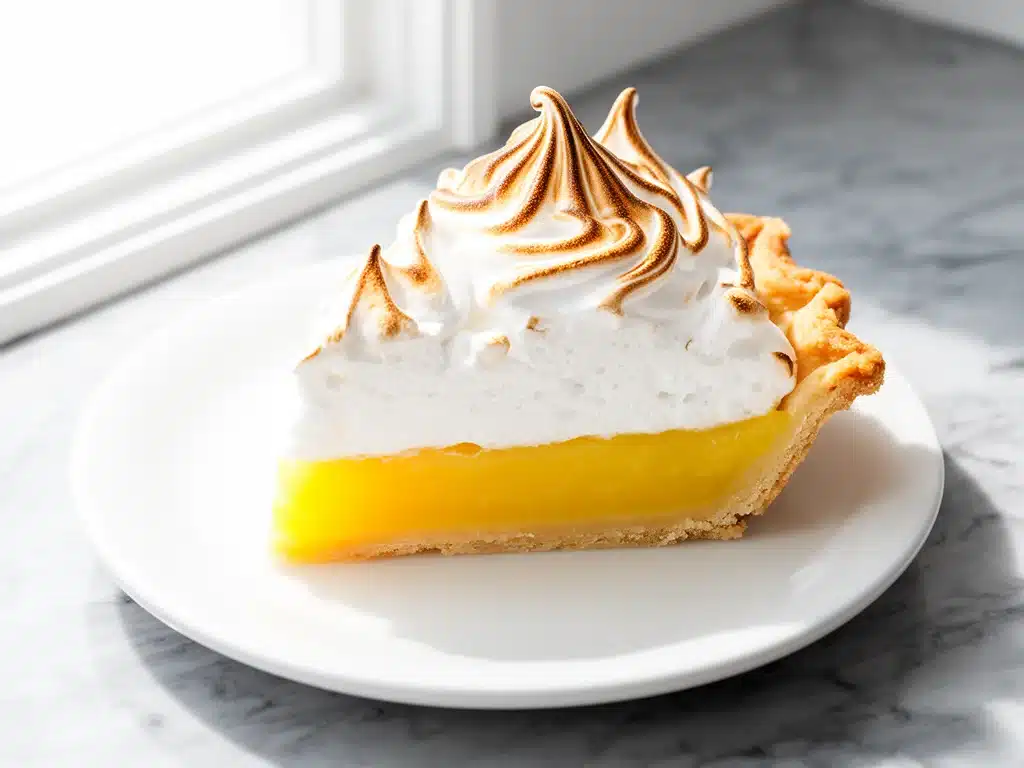 lemon meringue pie recipe - featured image
