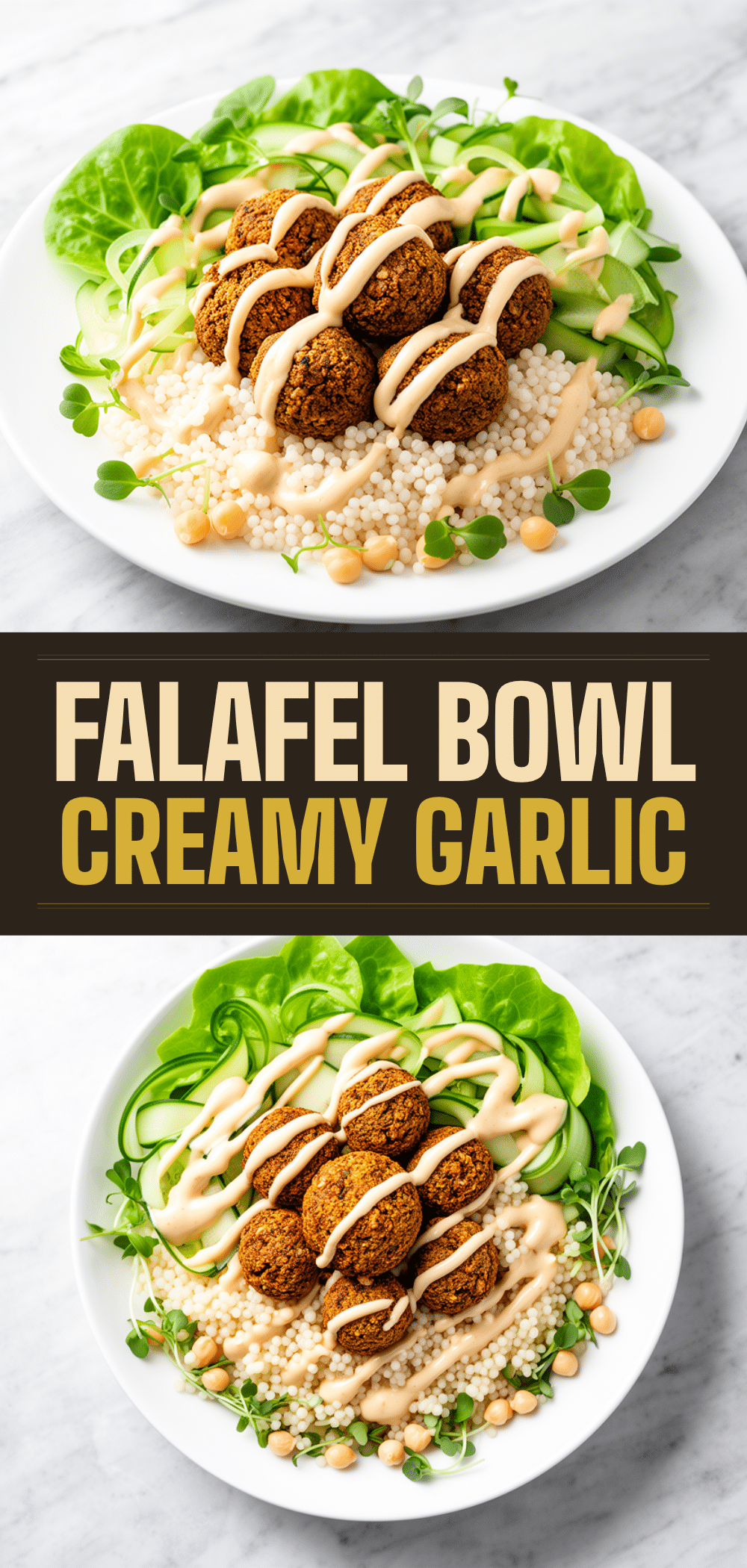 Mediterranean Falafel Bowl: Easy Healthy Lunch Ideas 5 Mediterranean Falafel Bowl recipe