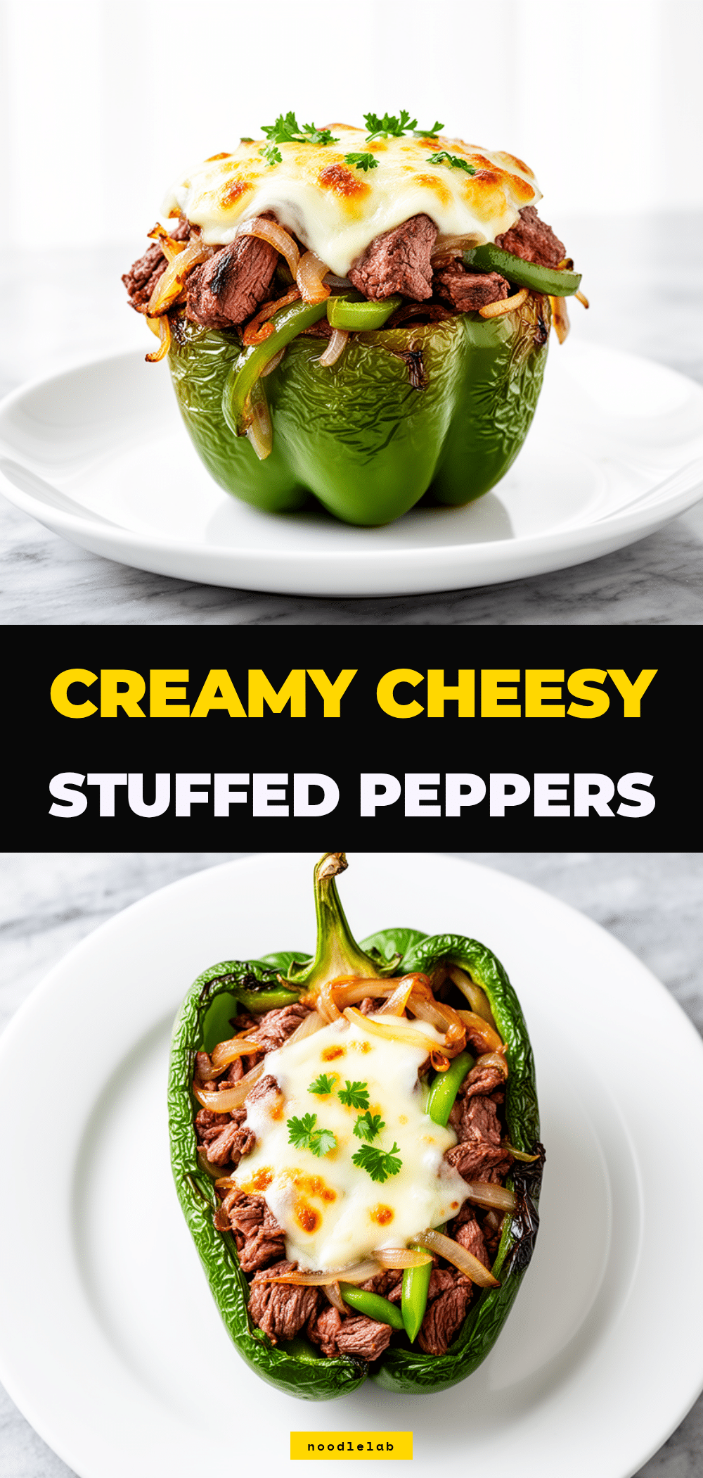 Cheesy Philly Cheesesteak Stuffed Peppers: Easy 30-Min Meal 5 Philly Cheesesteak Stuffed Peppers recipe