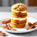 pumpkin cream cheese muffins - featured image