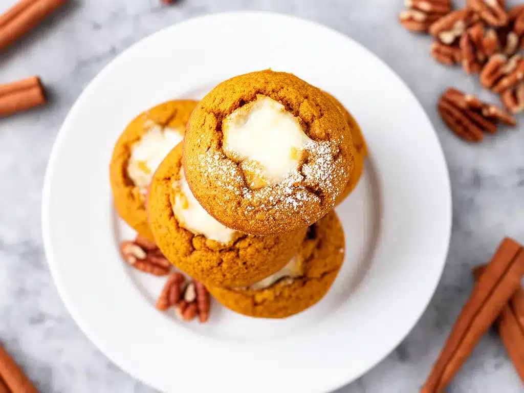 Pumpkin Cream Cheese Muffins Recipe Easy Soft Moist Fall Treat 4 pumpkin cream cheese muffins preparation steps