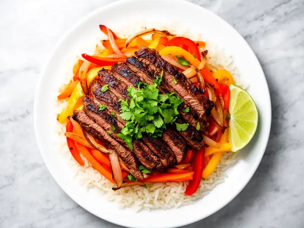 Sheet Pan Steak Fajita Bowls: Easy Weeknight Dinner 4 Sheet Pan Steak Fajita Bowls preparation steps