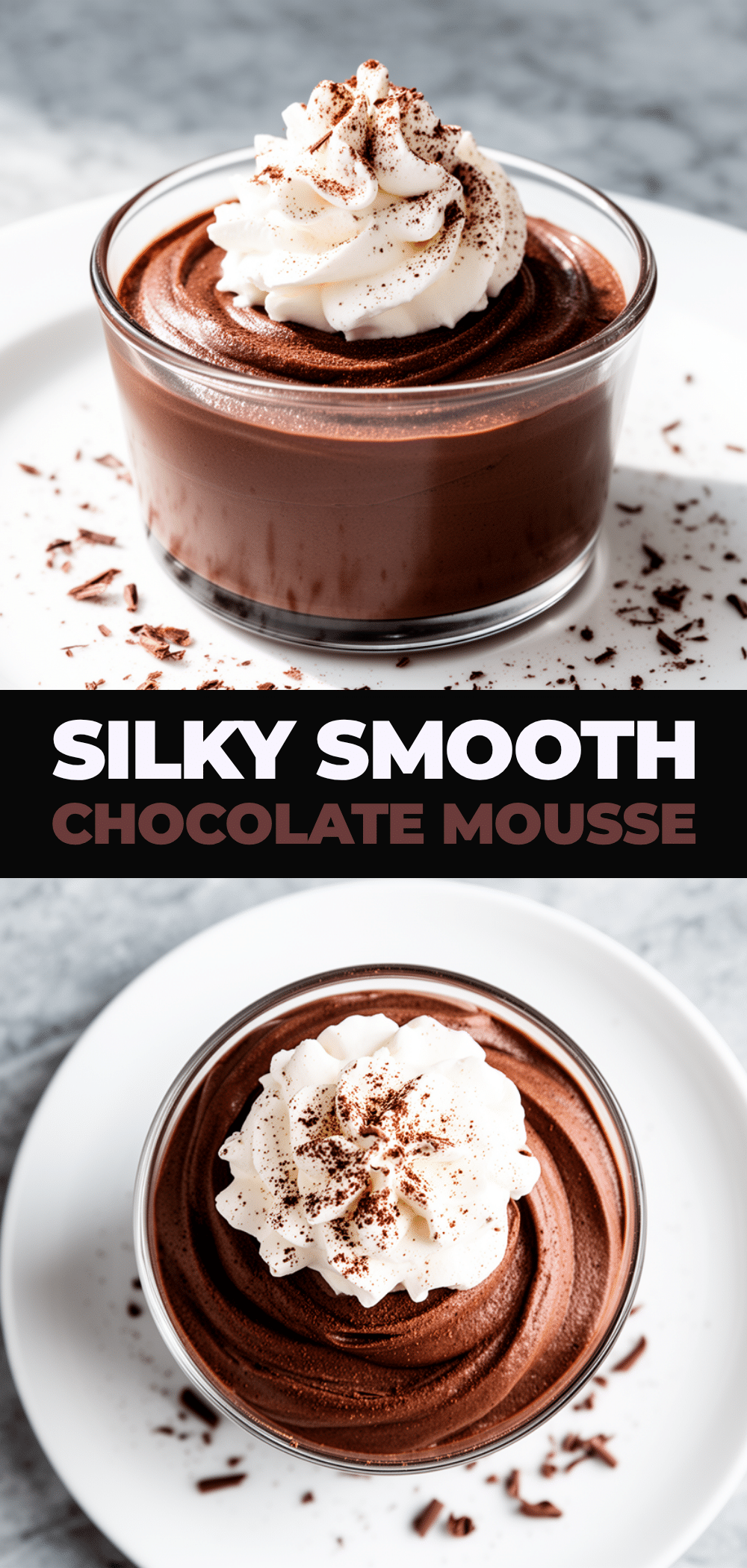 Silky Chocolate Mousse Recipe with Fresh Whipped Cream Easy and Irresistible 5 silky chocolate mousse recipe