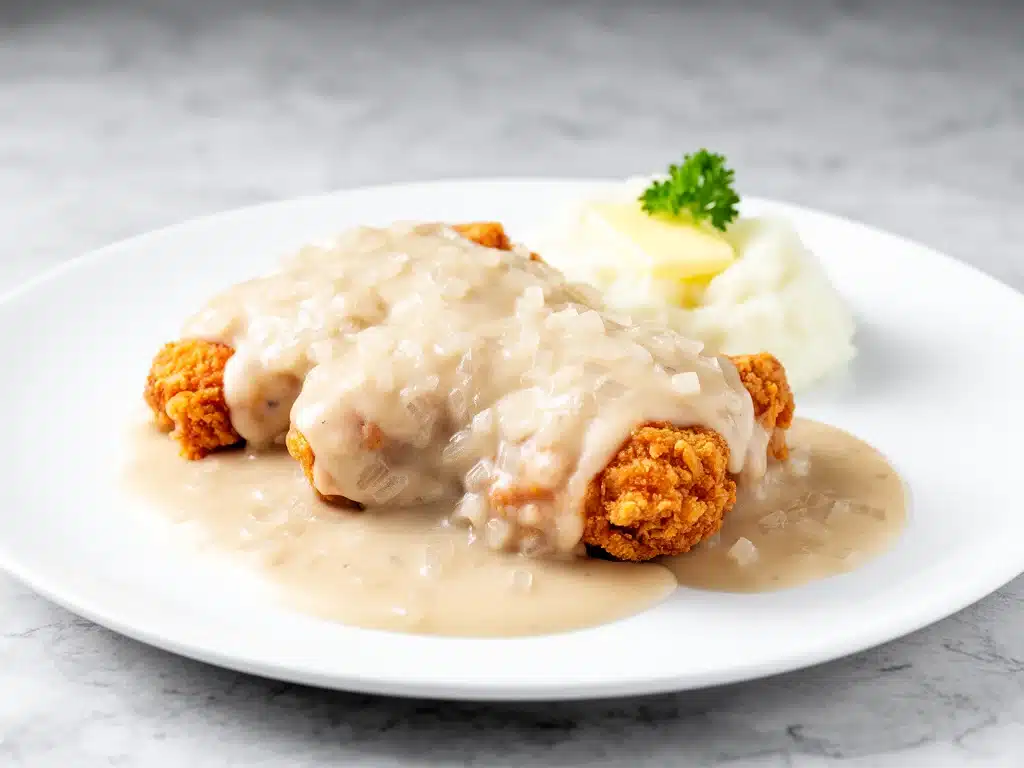 smothered chicken - featured image