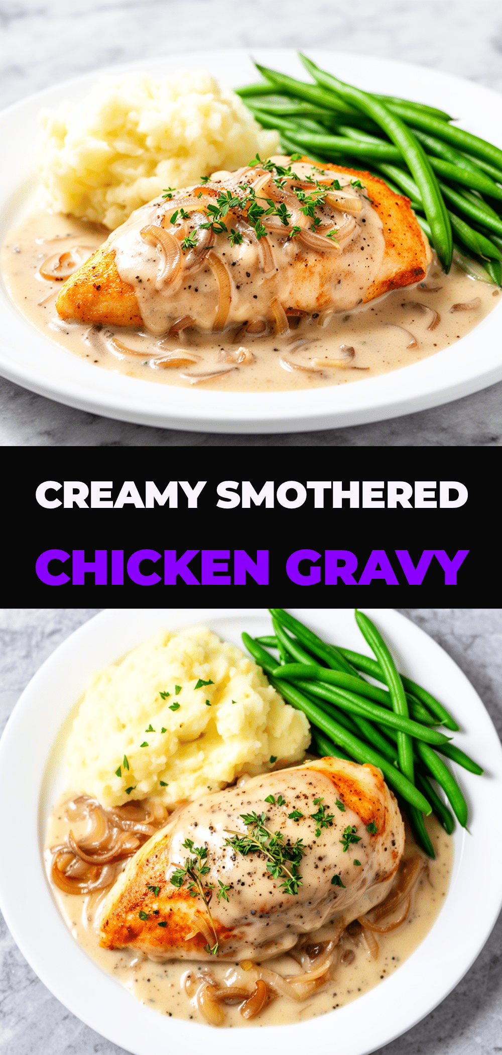 Smothered Chicken with Creamy Onion Gravy Recipe Your Family Will Crave 5 smothered chicken with creamy onion gravy recipe