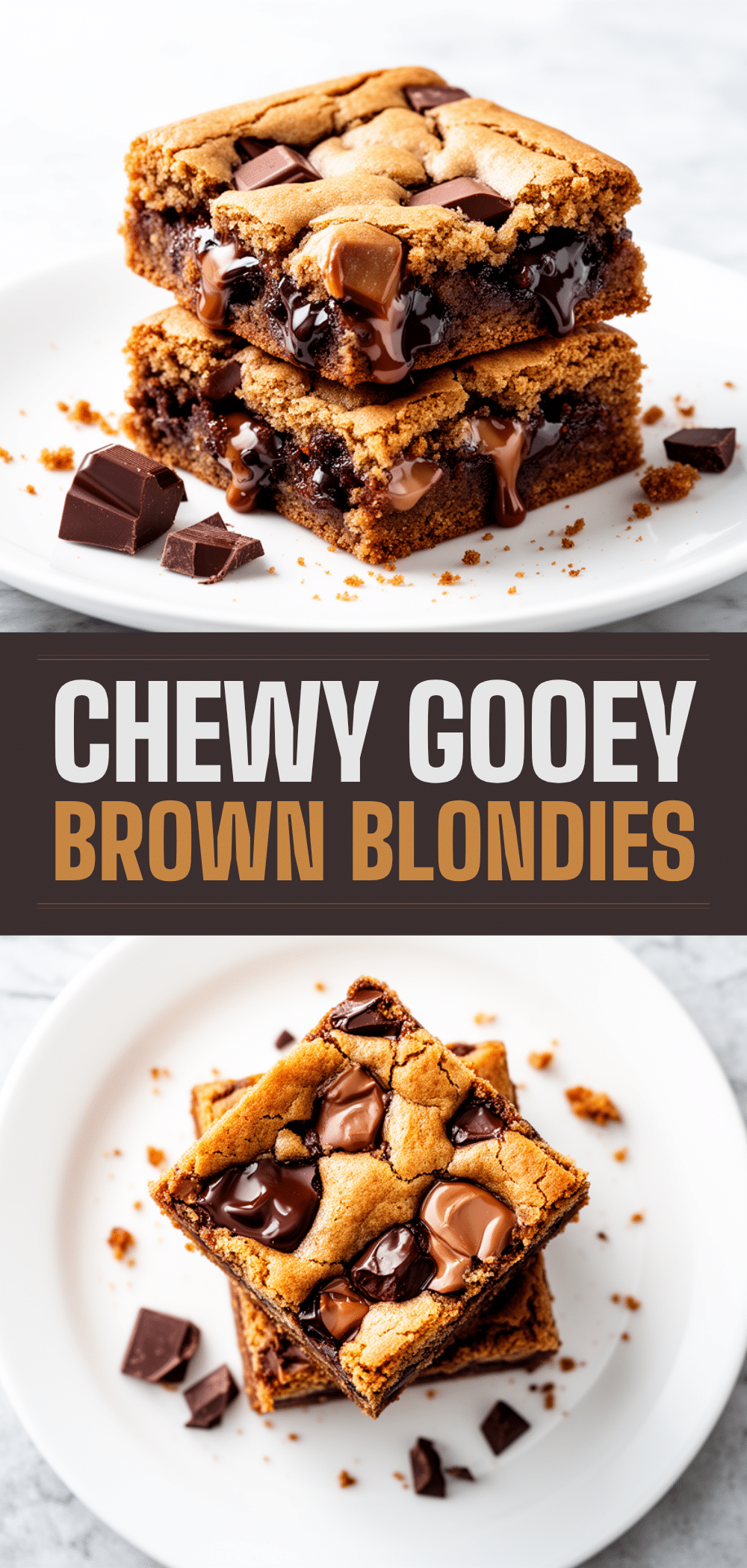 Soft Brown Butter Blondies with Chocolate Chunks Recipe Your Family Will Crave 5 soft brown butter blondies recipe