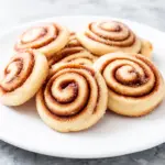 soft cinnamon roll sugar cookies - featured image