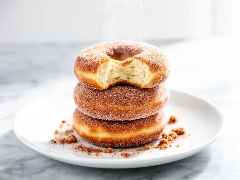 Home 2 soft cinnamon sugar baked donuts - featured image
