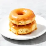 soft glazed maple donuts recipe - featured image