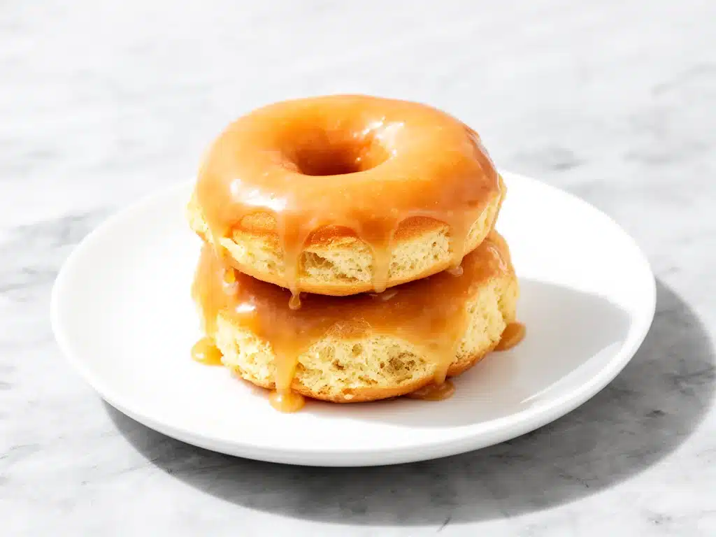 soft glazed maple donuts recipe - featured image