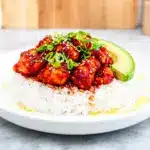 Spicy Korean Gochujang Chicken Bowls - featured image