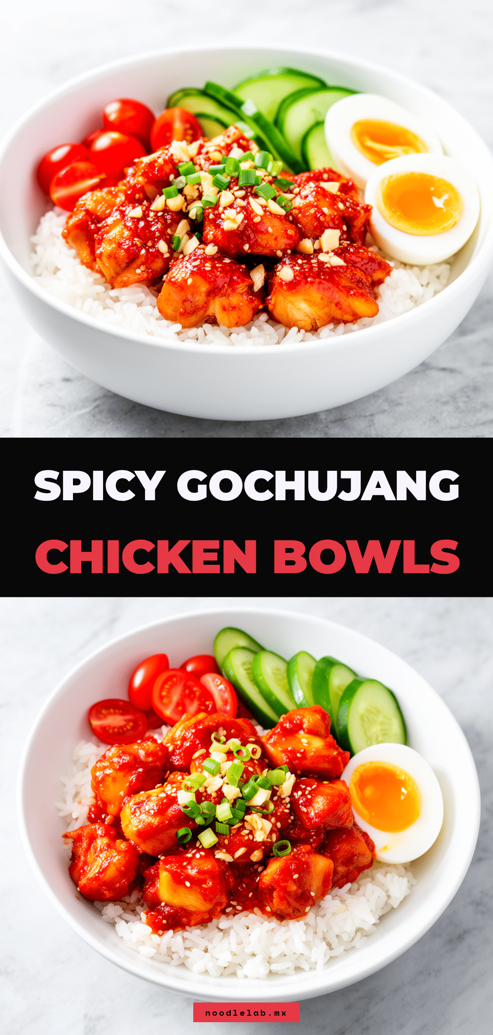 Spicy Korean Gochujang Chicken Bowls: 20-Min Healthy Dinner 5 Spicy Korean Gochujang Chicken Bowls recipe