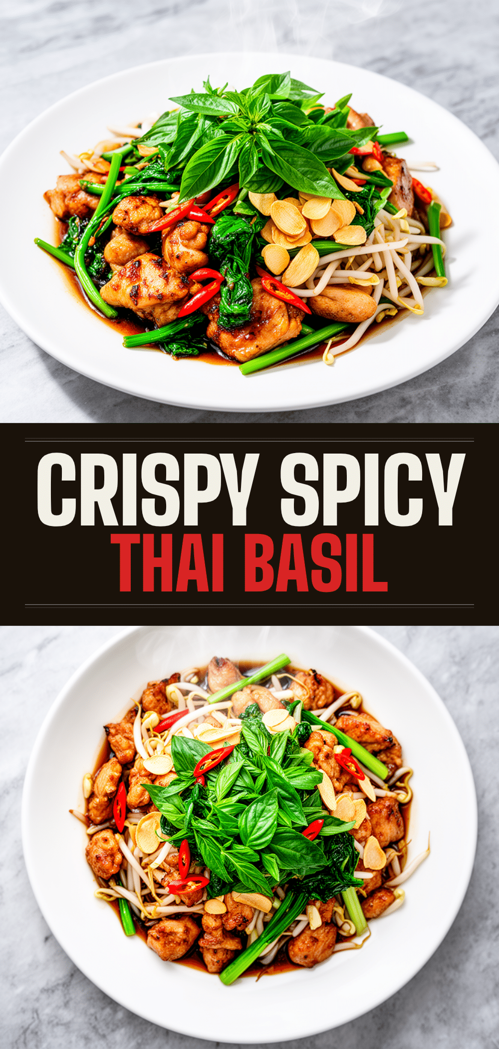 Spicy Thai Basil Chicken: 5-Ingredient Easy Dinner 5 spicy Thai basil chicken recipe
