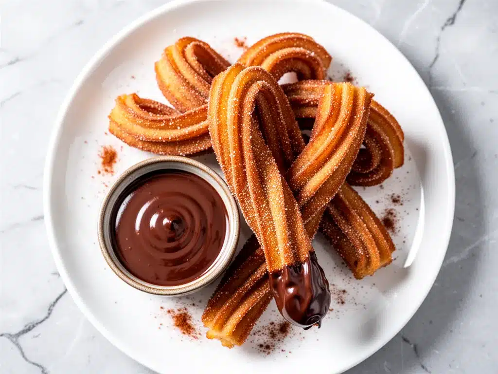 Air Fryer Cinnamon Sugar Churro Twists 4 Air Fryer Cinnamon Sugar Churro Twists preparation steps