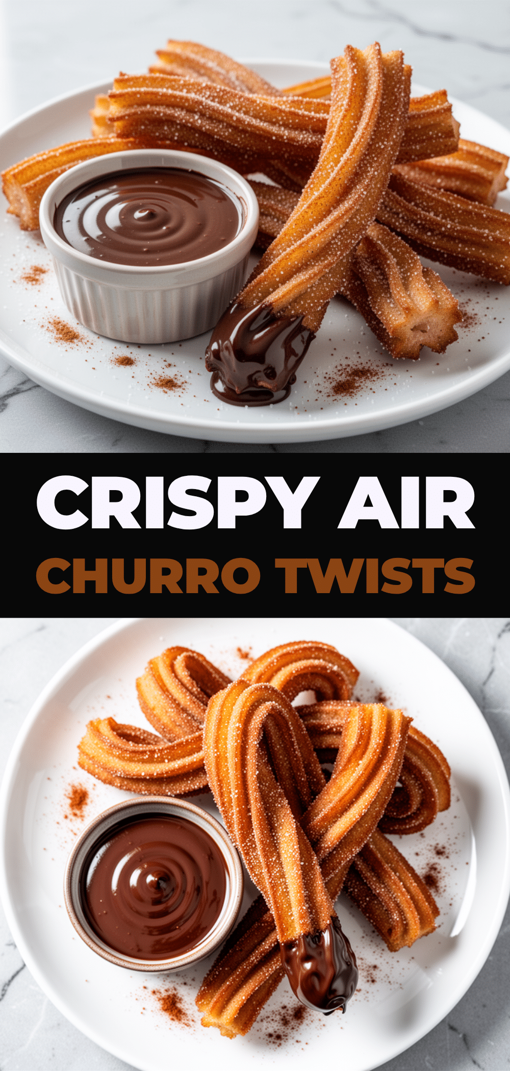 Air Fryer Cinnamon Sugar Churro Twists 5 Air Fryer Cinnamon Sugar Churro Twists recipe