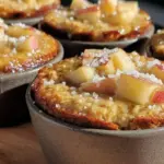 baked apple cinnamon oatmeal cups - featured image