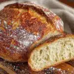 beginner sourdough recipe - featured image