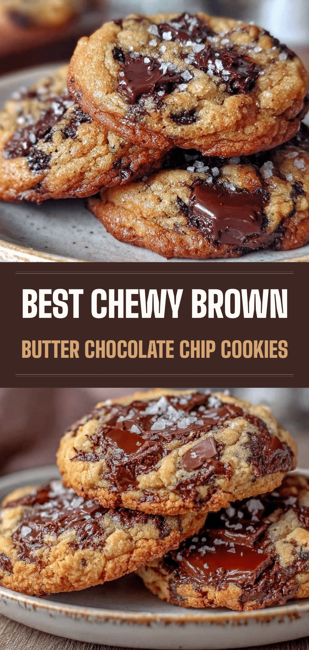 Brown Butter Chocolate Chip Cookies: 5-Ingredient Chewy Centers 5 brown butter chocolate chip cookies recipe