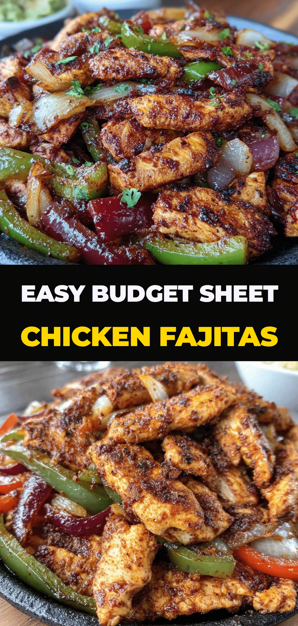 Budget Sheet Pan Chicken Fajitas: 5-Ingredient Beginner Dinner 5 budget sheet pan chicken fajitas recipe