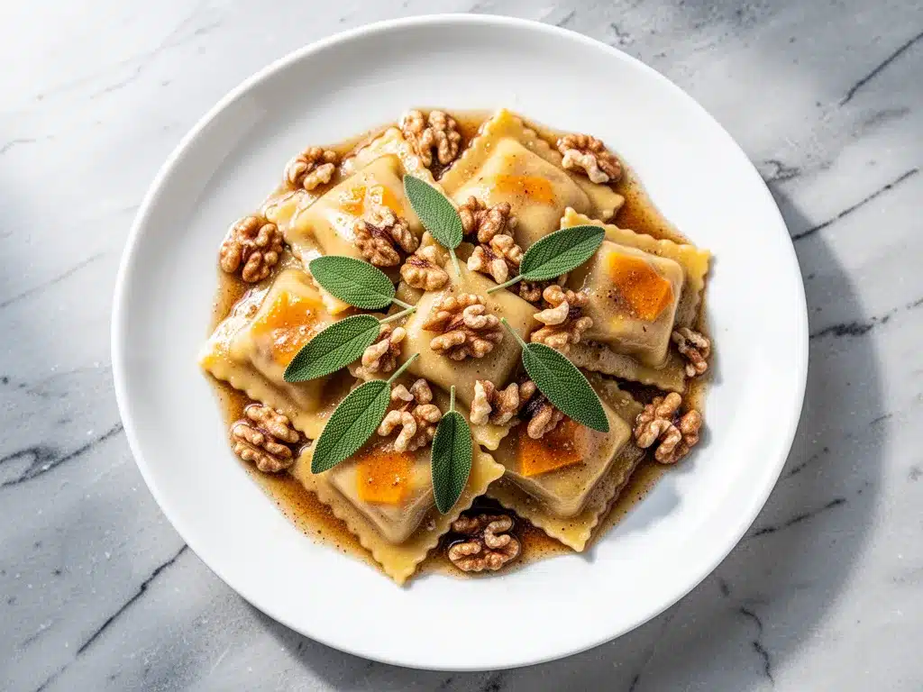 Butternut Squash Ravioli: 10 Min Easy Homemade Recipe 4 butternut squash ravioli preparation steps