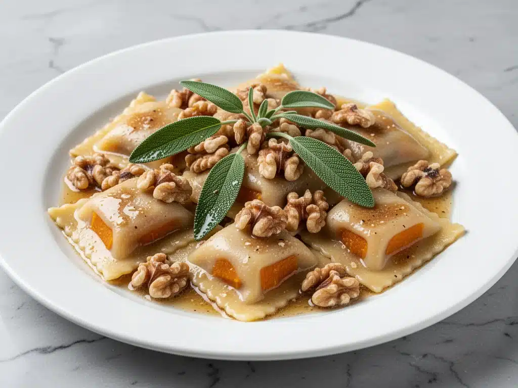 butternut squash ravioli - featured image