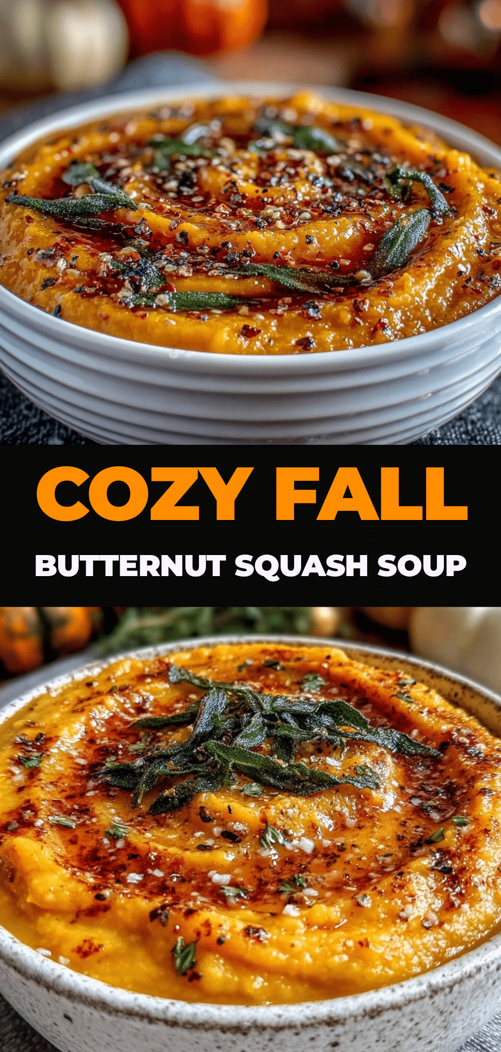 Fall Harvest Butternut Squash Soup: 5-Ingredient & Easy 5 butternut squash soup recipe