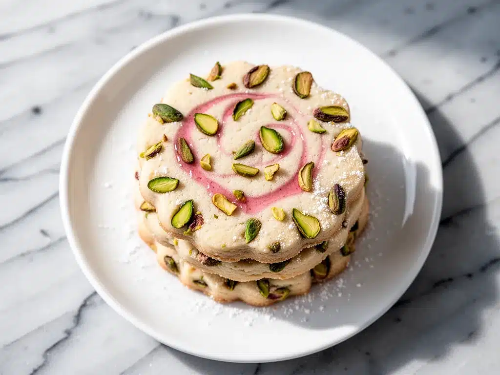 Buttery Pistachio Rose Shortbread Cookies: Perfect 15-Min Recipe 4 buttery pistachio rose shortbread cookies preparation steps