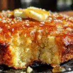 cast iron cornbread - featured image
