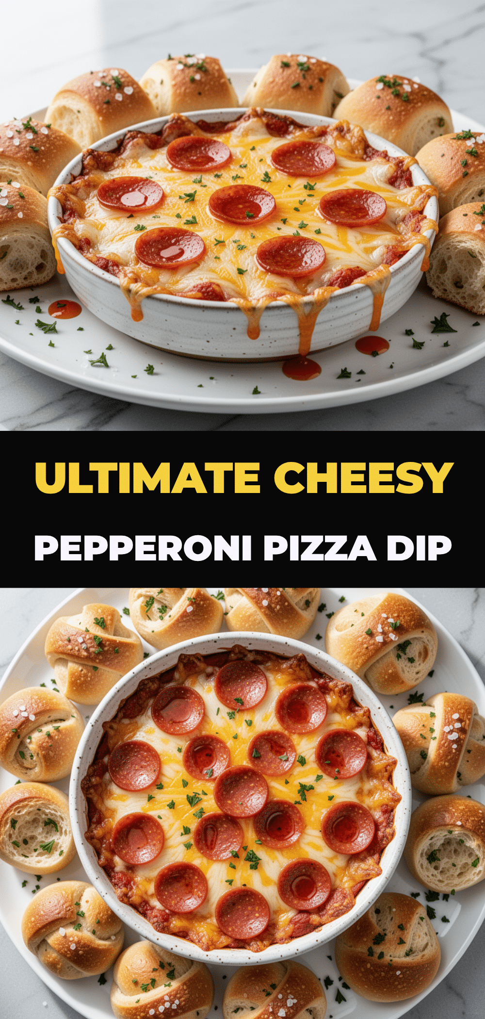 Football Game Day Cheesy Pepperoni Pizza Dip: Easy Party Dip 5 cheesy pepperoni pizza dip recipe