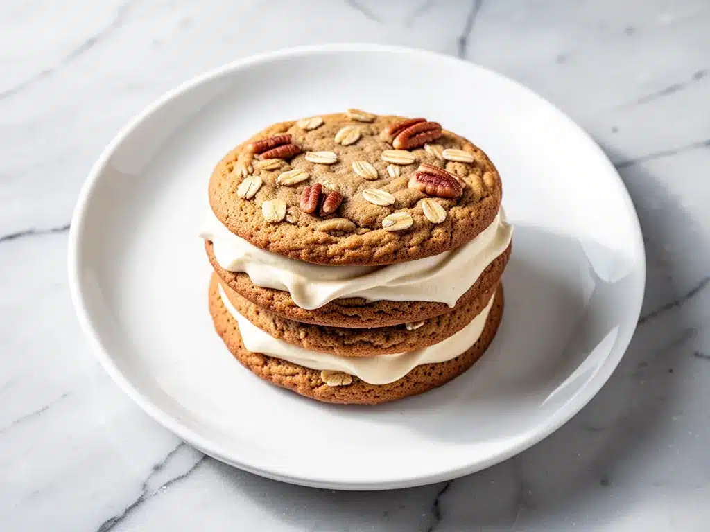 Chewy Fall Maple Oatmeal Cream Sandwich Cookies 4 Chewy Fall Maple Oatmeal Cream Sandwich Cookies preparation steps