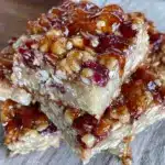 chewy honey oat back to school bars - featured image