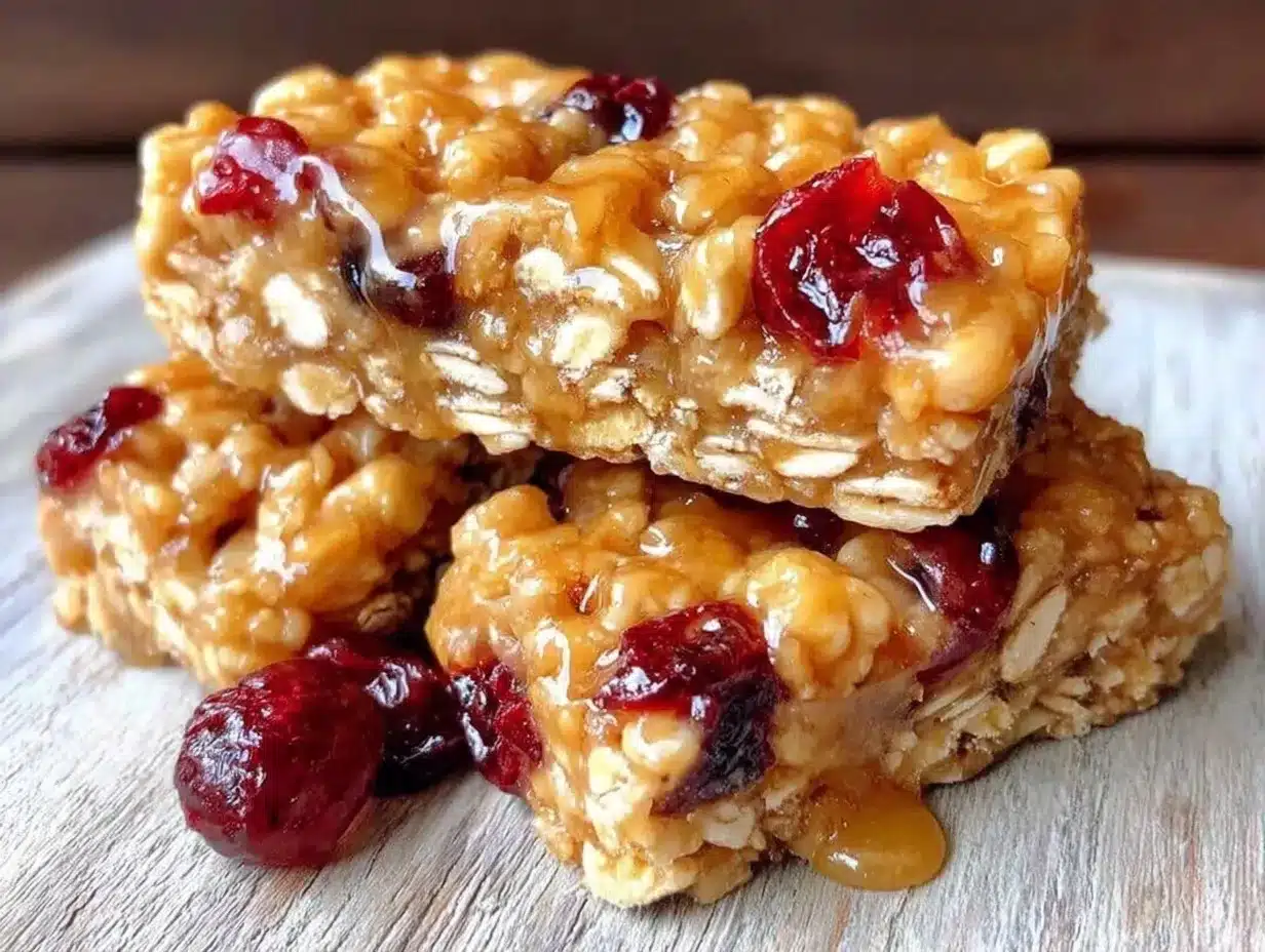 Chewy Honey Oat Back to School Bars 4 chewy honey oat back to school bars preparation steps