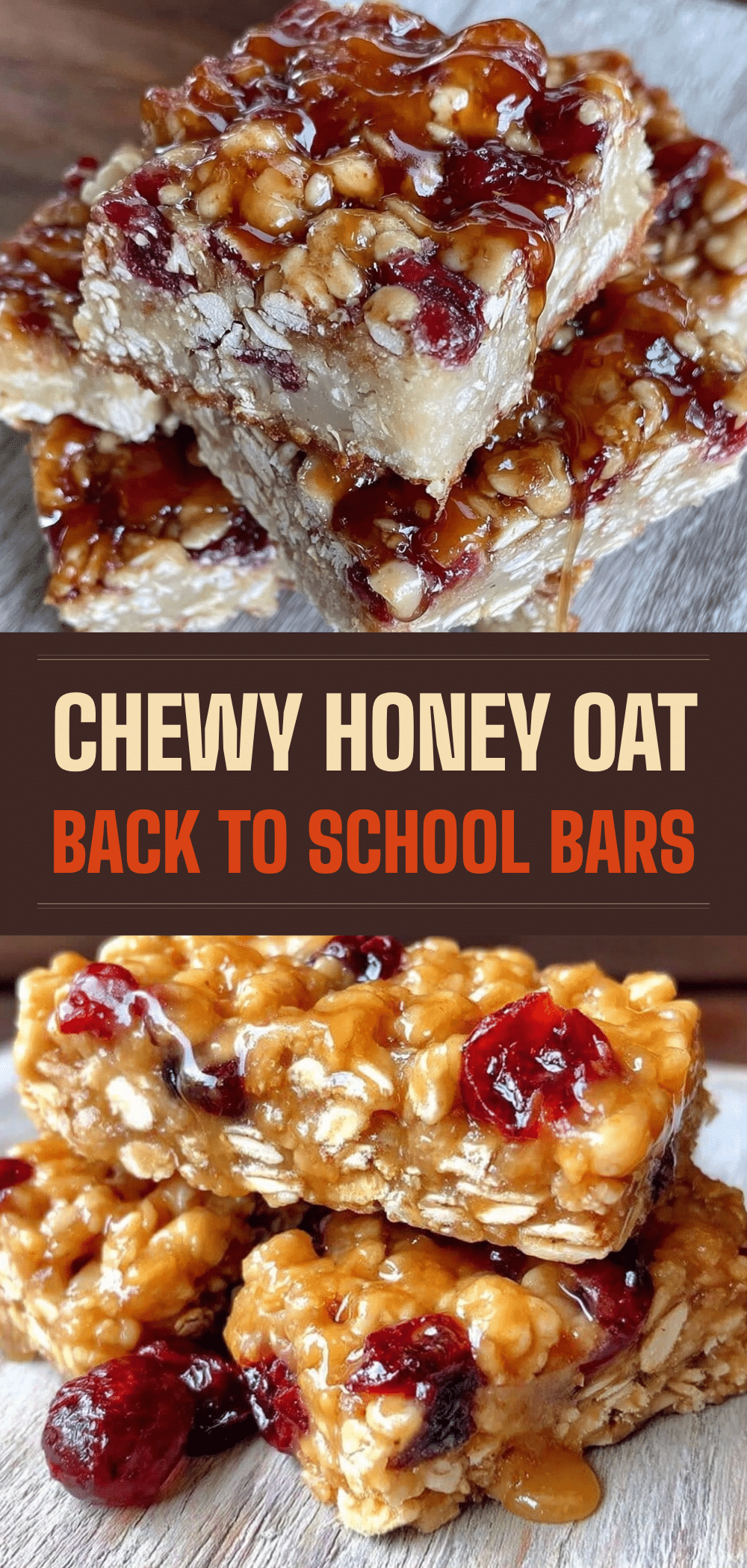 Chewy Honey Oat Back to School Bars 5 chewy honey oat back to school bars recipe